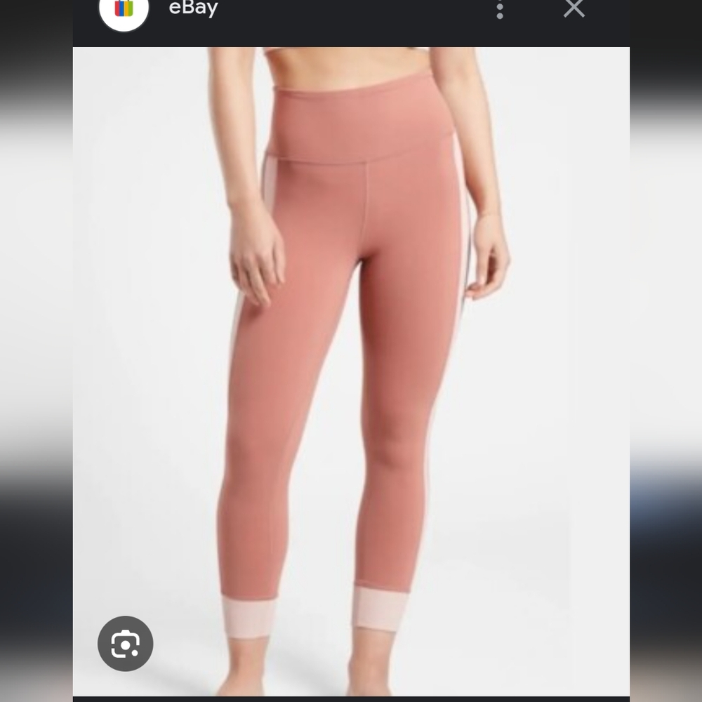 ATHLETA Elation Rib Trim 7/8 Tights - Small